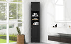 Multi-Functional Corner Cabinet Tall Bathroom Storage