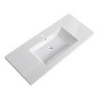42" Bathroom Resin Sink