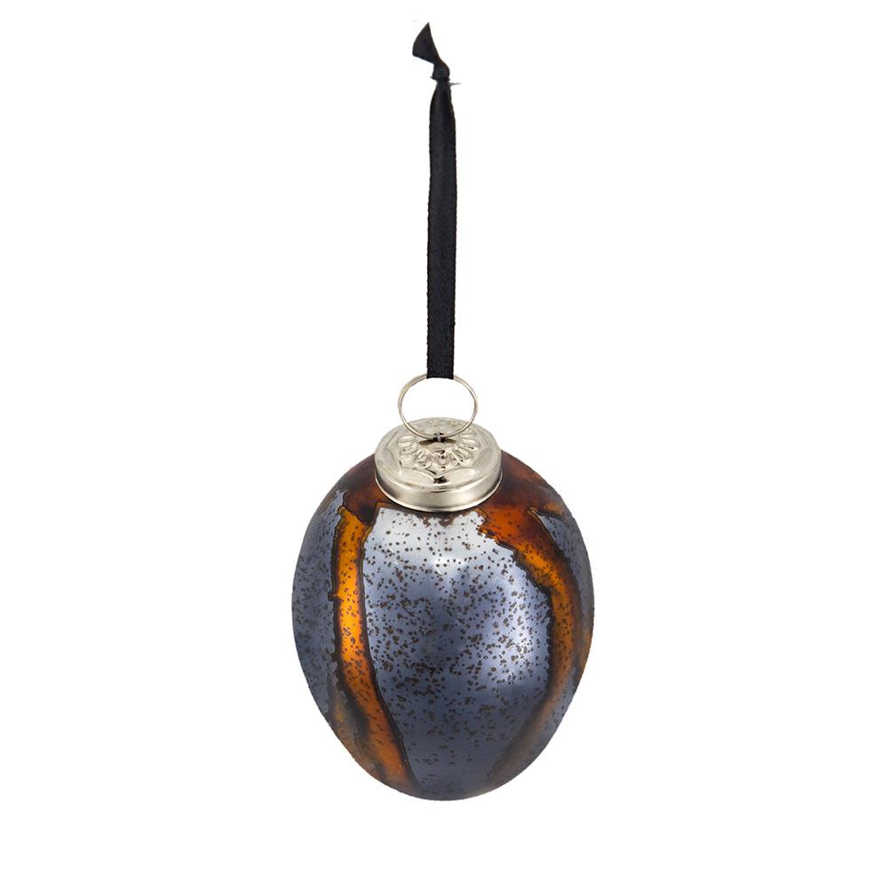 Egg Christmas Ball Ornament Set of 6