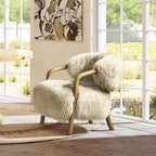 Becker 33" Rustic Accent Chair