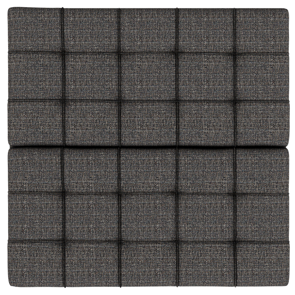 Harrison 40 Inch Wide Large Square Coffee Table Storage Ottoman
