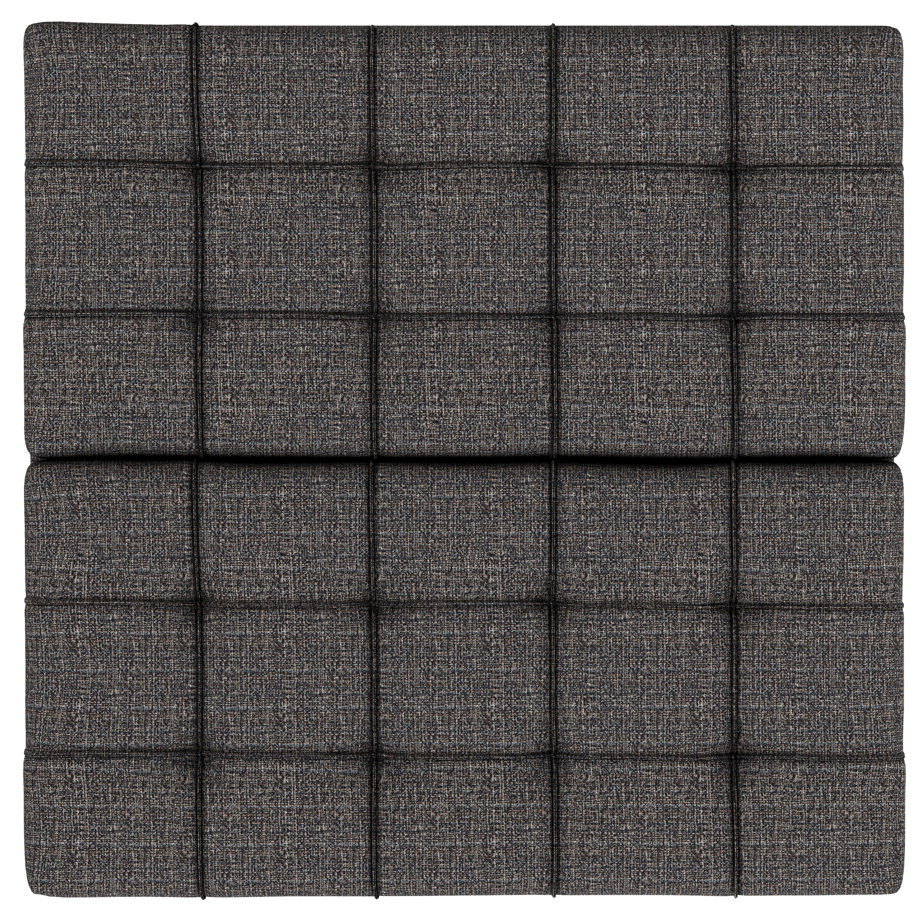 Harrison 40 Inch Wide Large Square Coffee Table Storage Ottoman