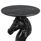 Horse Head Accent Table Animal Statue