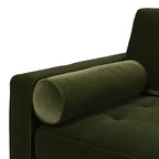 Nicholas 83.5" Mid-Century Modern Sofa, Olive