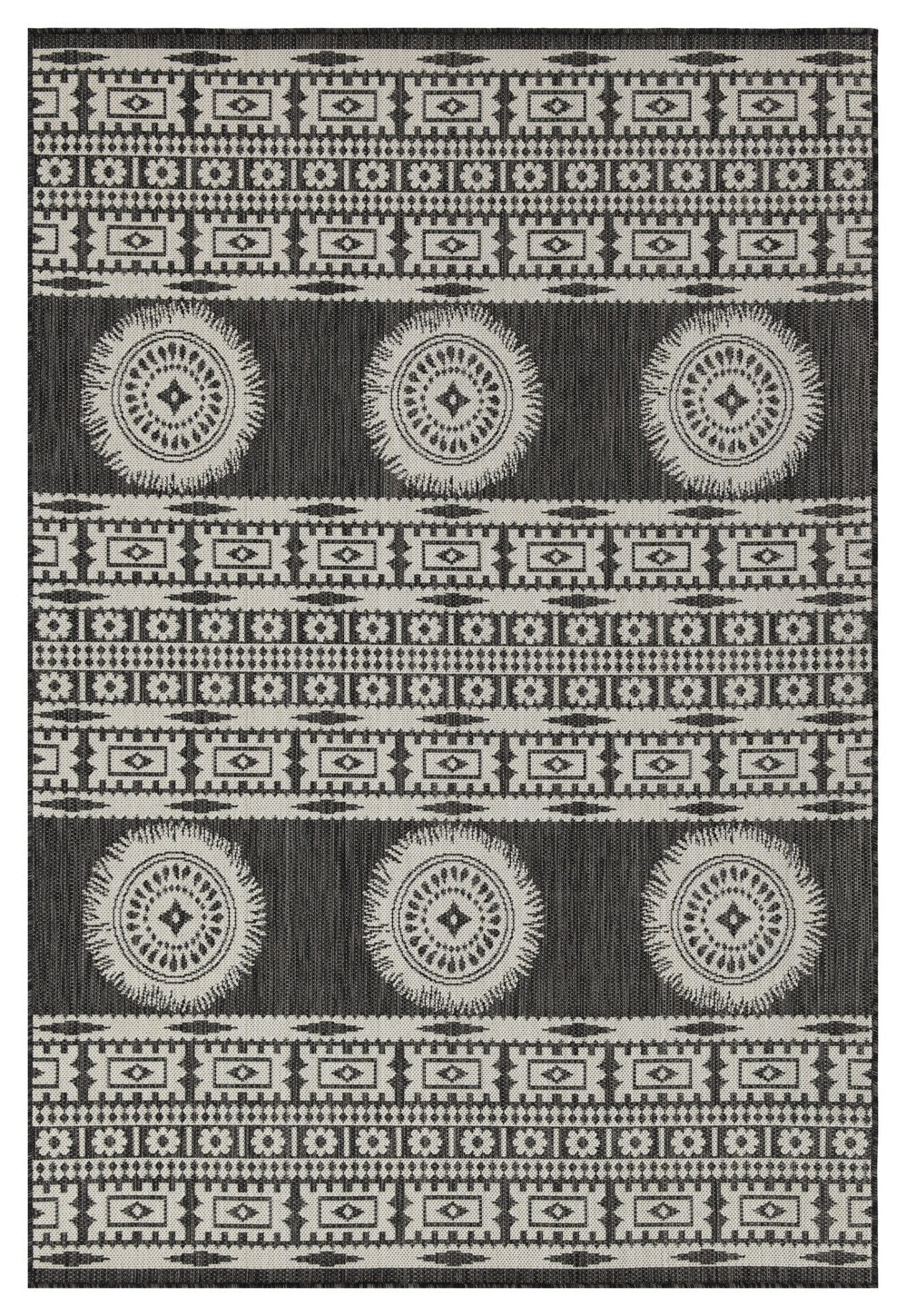 Sunshine GC_HAR2023 Anthracite Indoor/Outdoor Area Rug