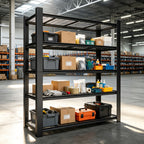 72"H 5-Tier Adjustable Heavy Duty Shelving Rack