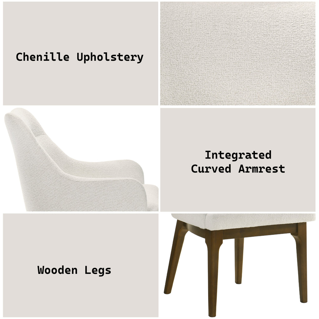Kasha Chenille & Vintage Seating for Dining