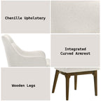 Kasha Chenille & Vintage Seating for Dining