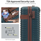3 Piece Carry-On Luggage Set - Airline Approved