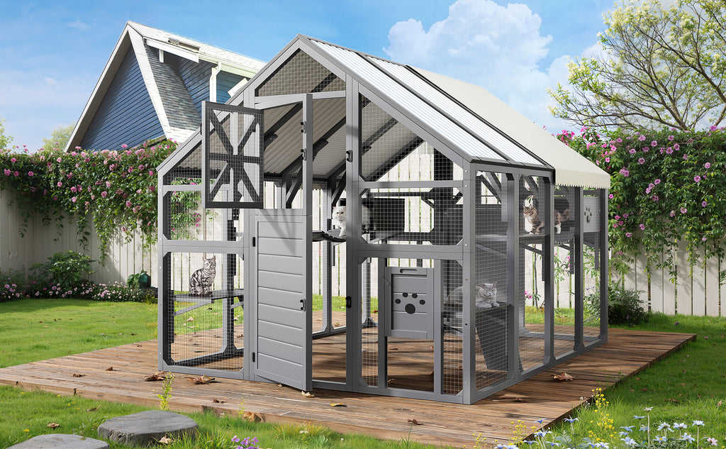 Extra Large Catio Outdoor Cat Enclosure