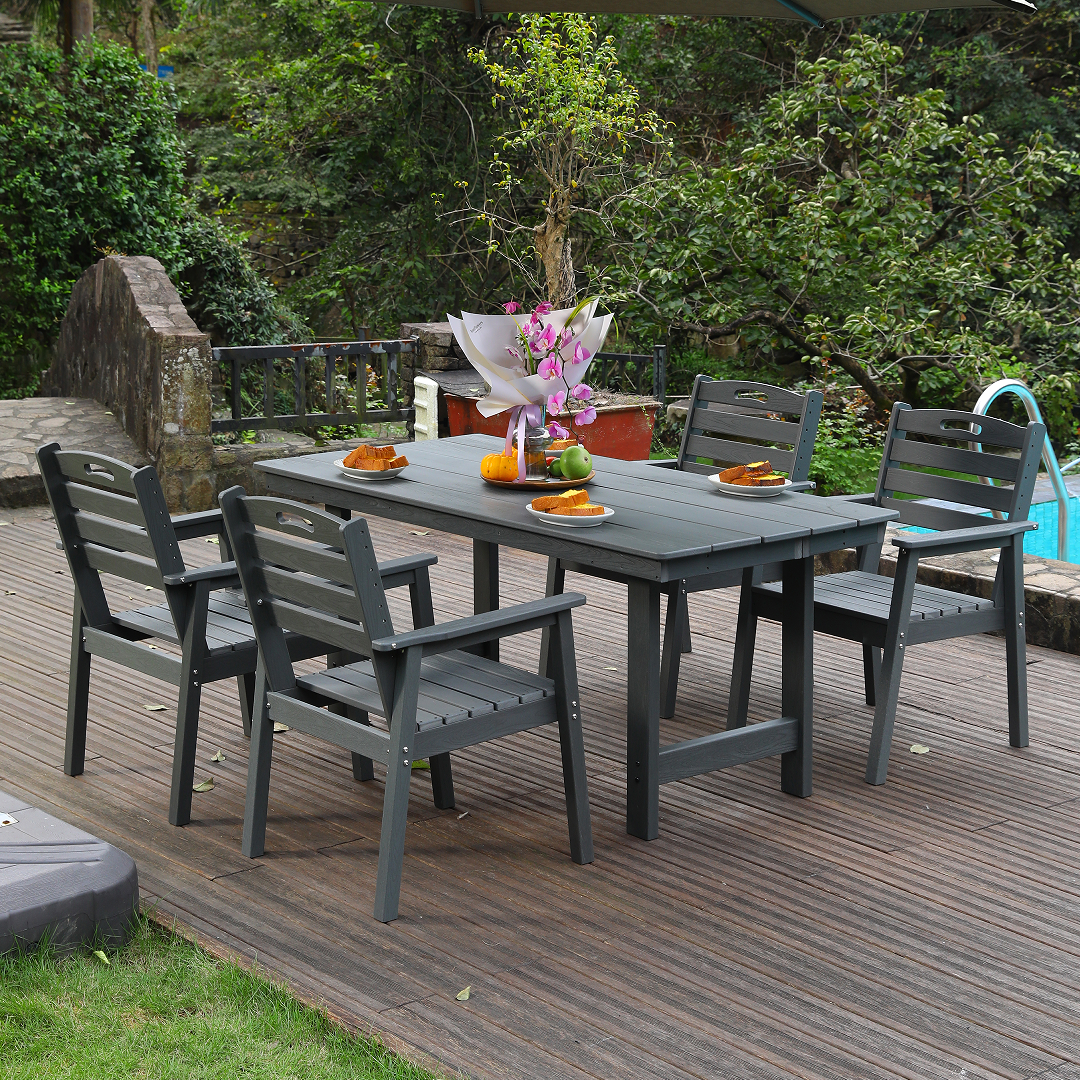 HDPE Outdoor Patio Dining Set