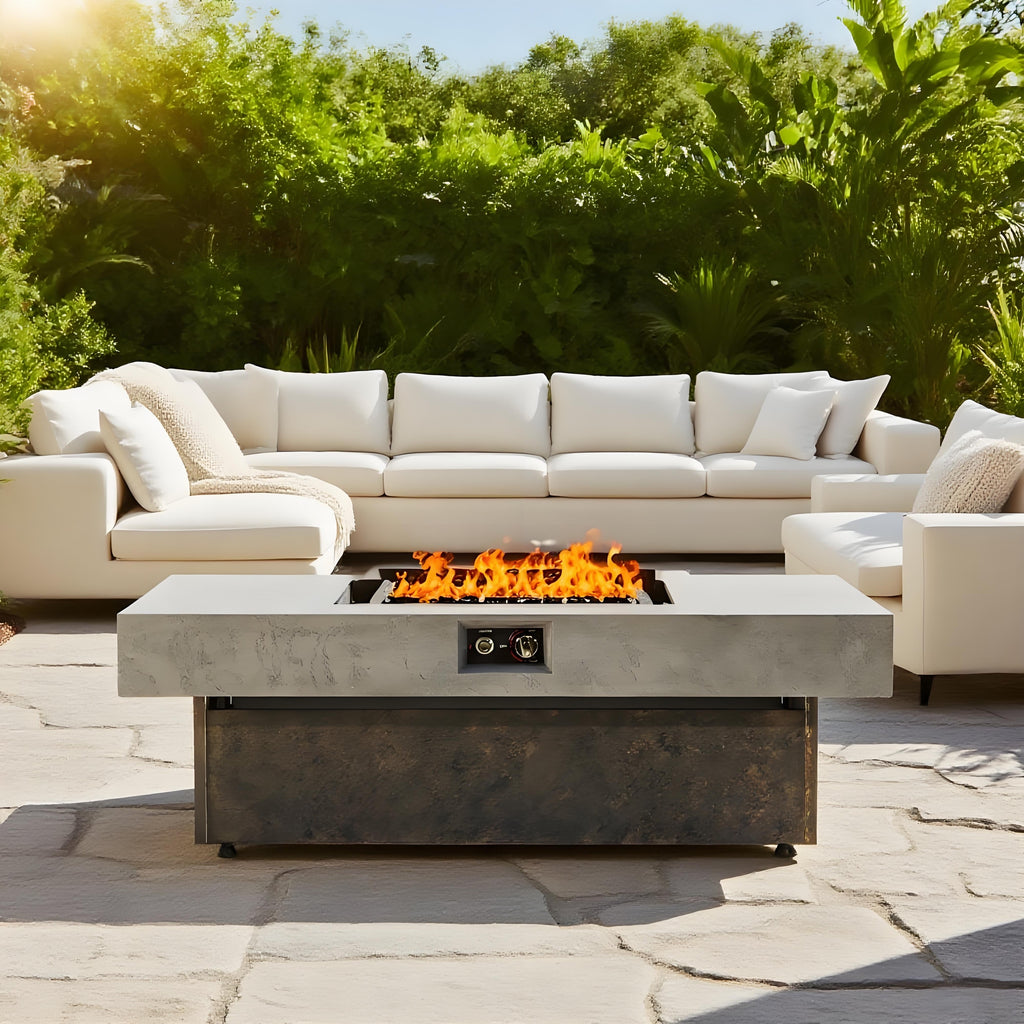 Tabletop Propane Fire Pits - 50,000 BTU Outdoor Heating Solution