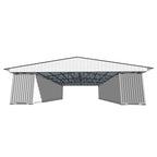 40FT x 36FT Container Roof Kit – Heavy-Duty Steel Shelter