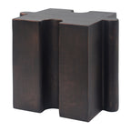 Puzzle Art Side Table, Modular Concave Edge MGO Table