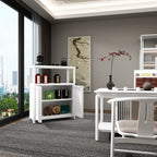 Large Capacity Bamboo Storage Cabinet