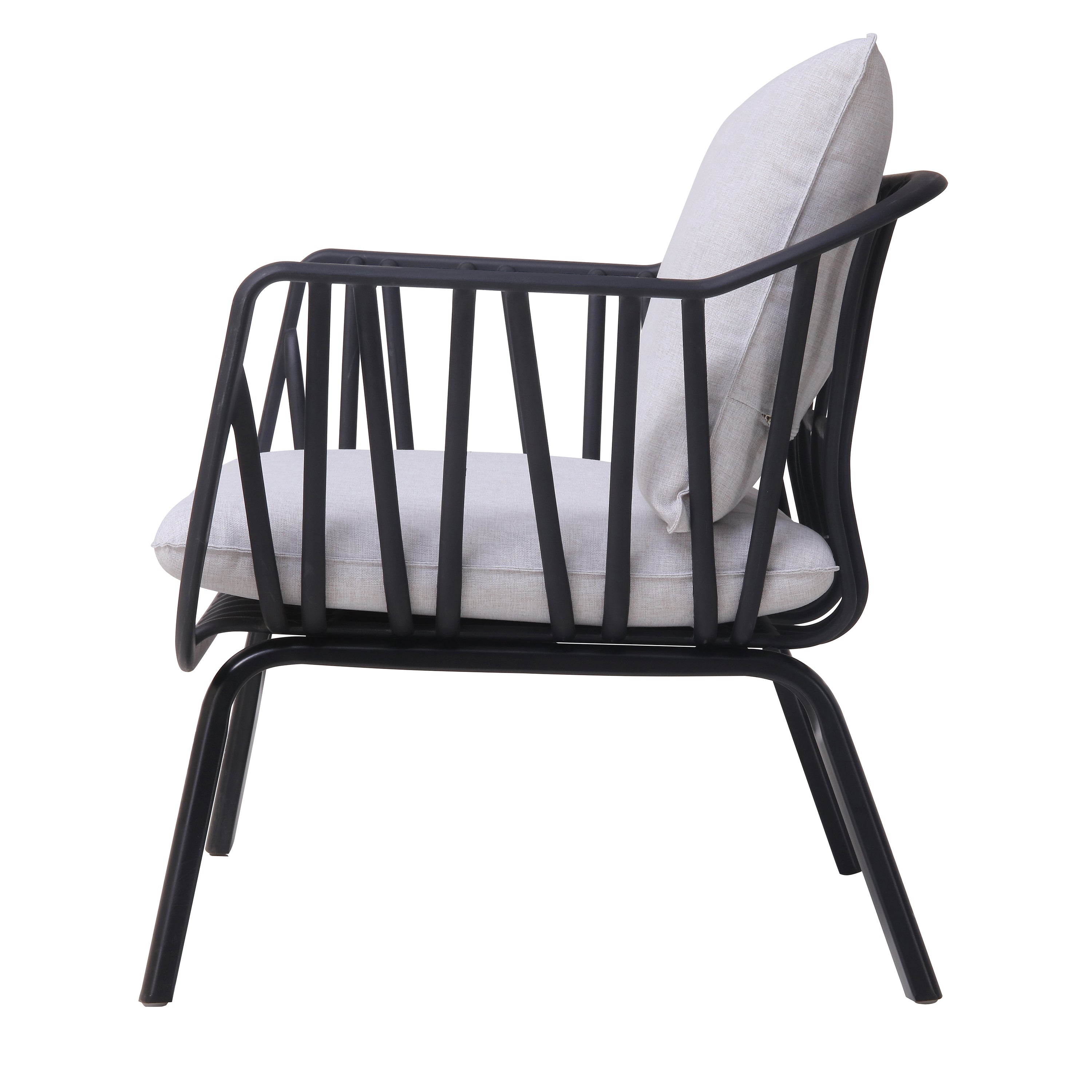 Huron Outdoor PP Club Chair Set of 2