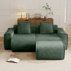 Streamlined Design Modular 2 Seat L Shape Sectional Sofa