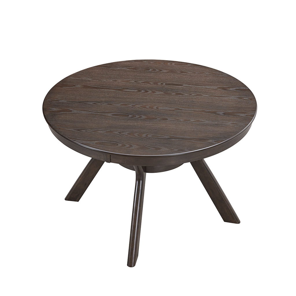 Modern 47.24'' Round Rubber Wood Dining Table