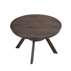 Modern 47.24'' Round Rubber Wood Dining Table