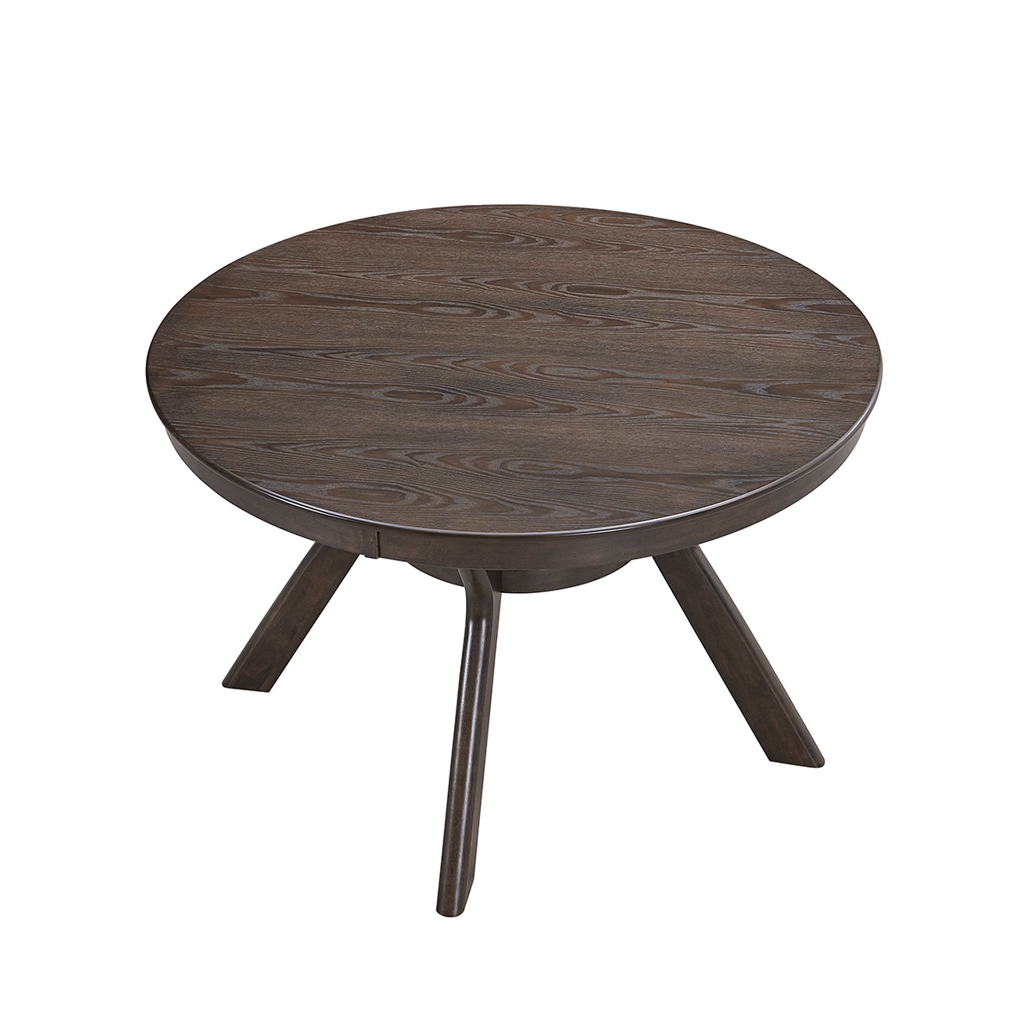 Modern 47.24'' Round Rubber Wood Dining Table