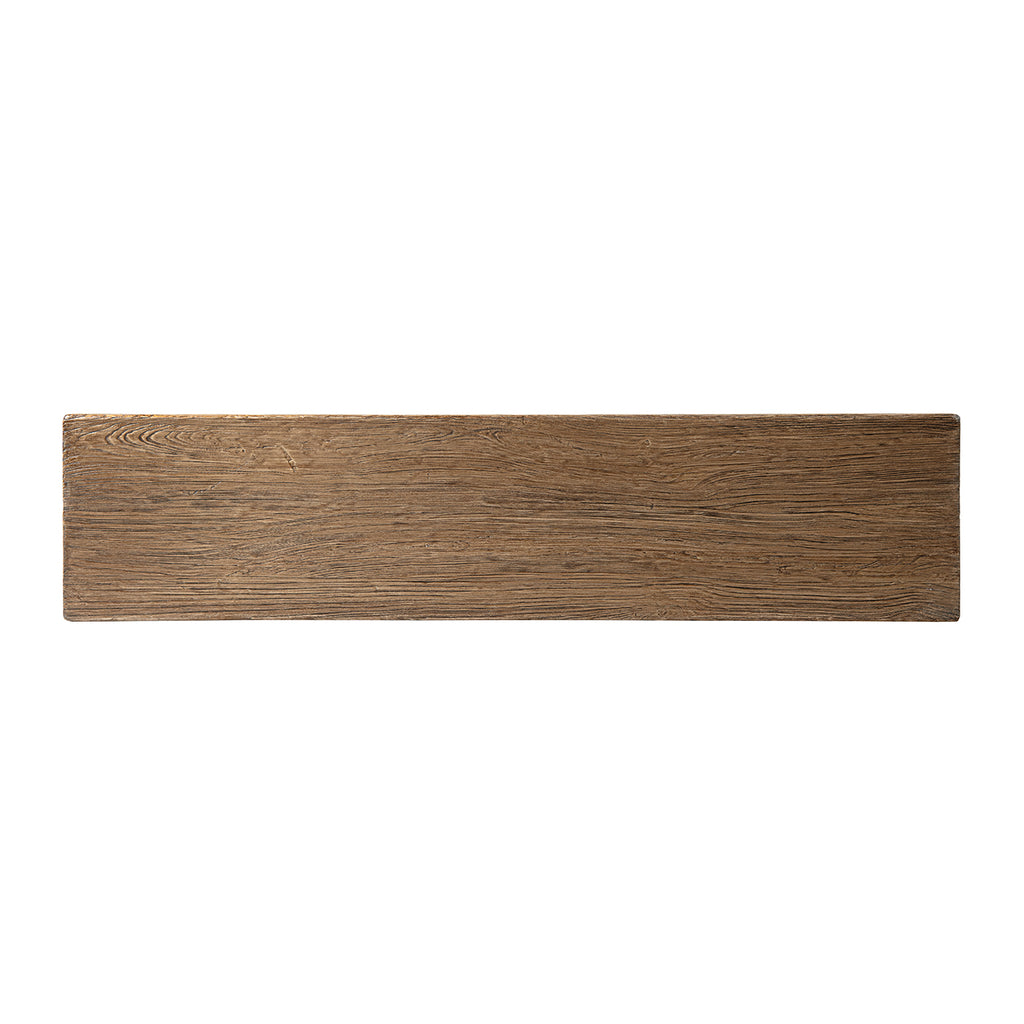 Hawthorne 60" Solid Reclaimed Elm Trestle Console Table