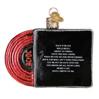 Back In Black Album Cover Ornament