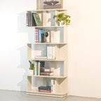 Modern 5-Tier Open Storage Bookcase
