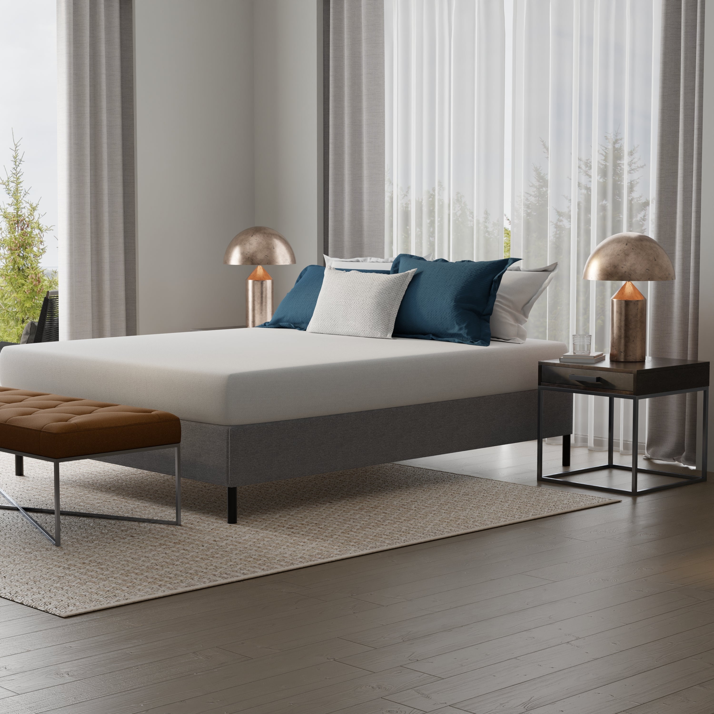 Knock Down Twin XL Mattress Foundation