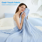 1-Piece 60x90" Cooling DA Comforter, Ice