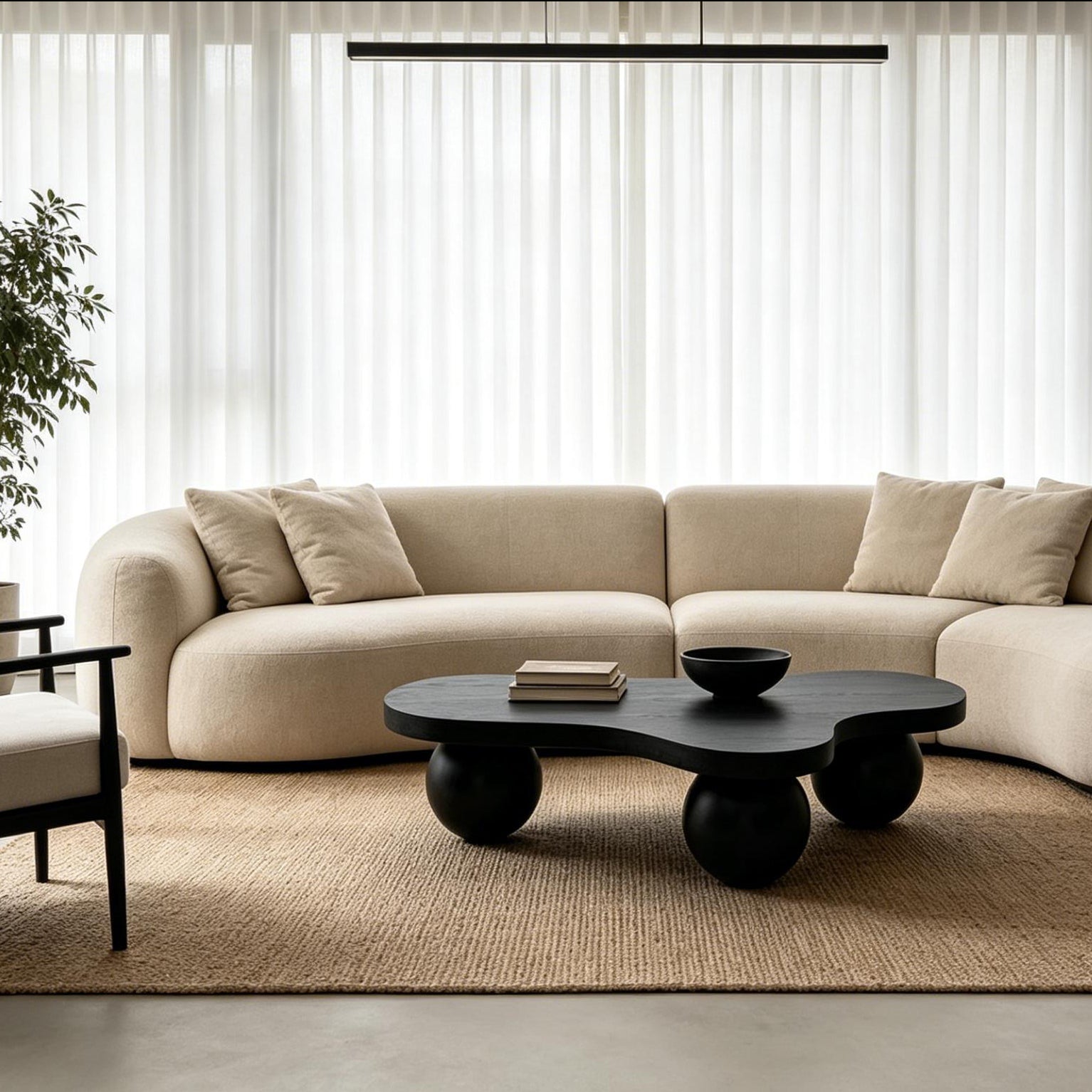 46" Cool Funky Unique Coffee Table
