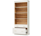 72.83" 5-Tier Bookcase with Drawers