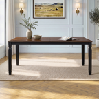 59"-77" Extendable Dining Table for 4–6 People