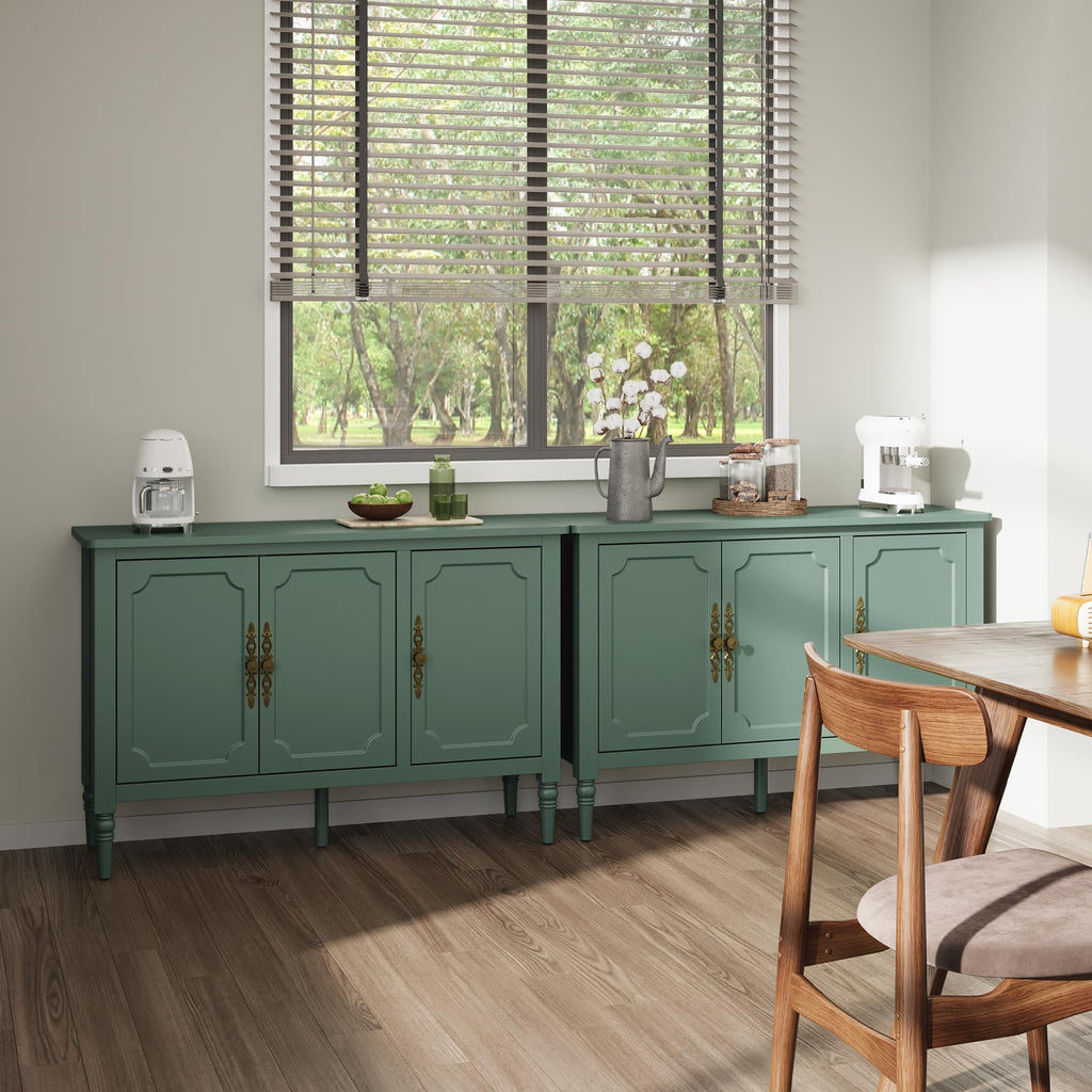 Mid-Century 3-Door Buffet Cabinet for Dining Room