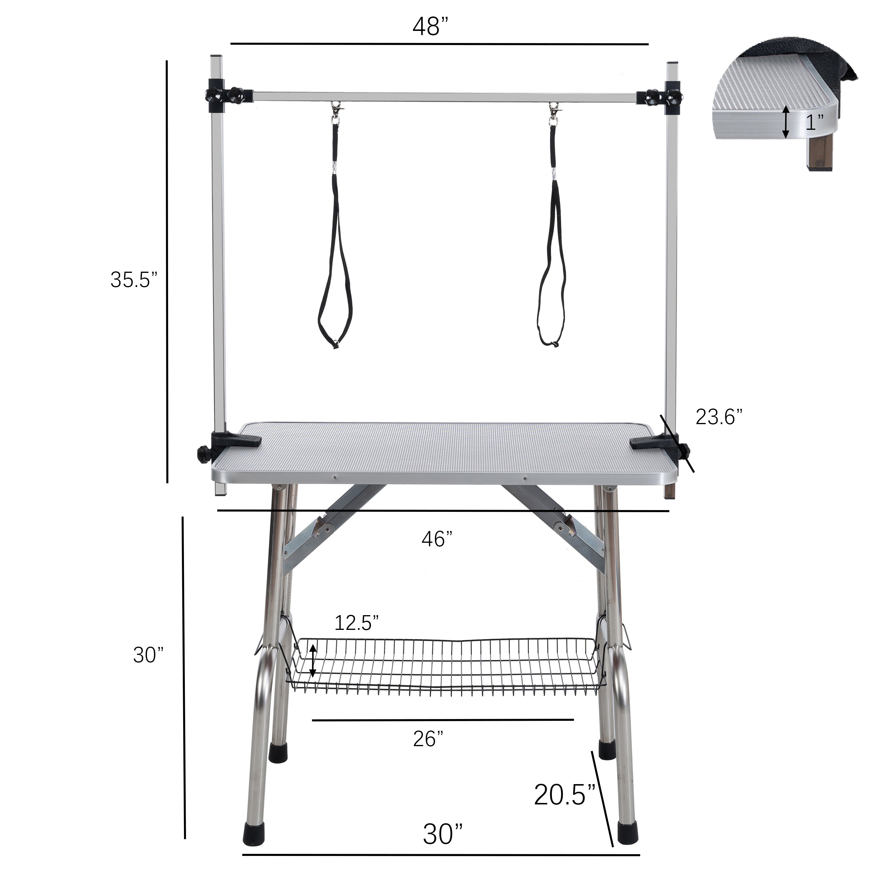 46" Folding Dog Pet Grooming Table