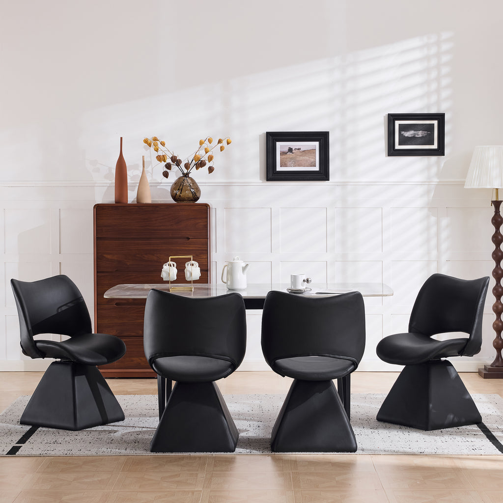 Contemporary Swivel Dining Chair