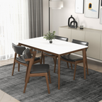 Edwin Mid Century Modern Kitchen Dining Chair (Set of 2)