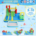 11 In1 Inflatable Slide Water Park
