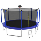 14FT Trampoline with Basketball Hoop