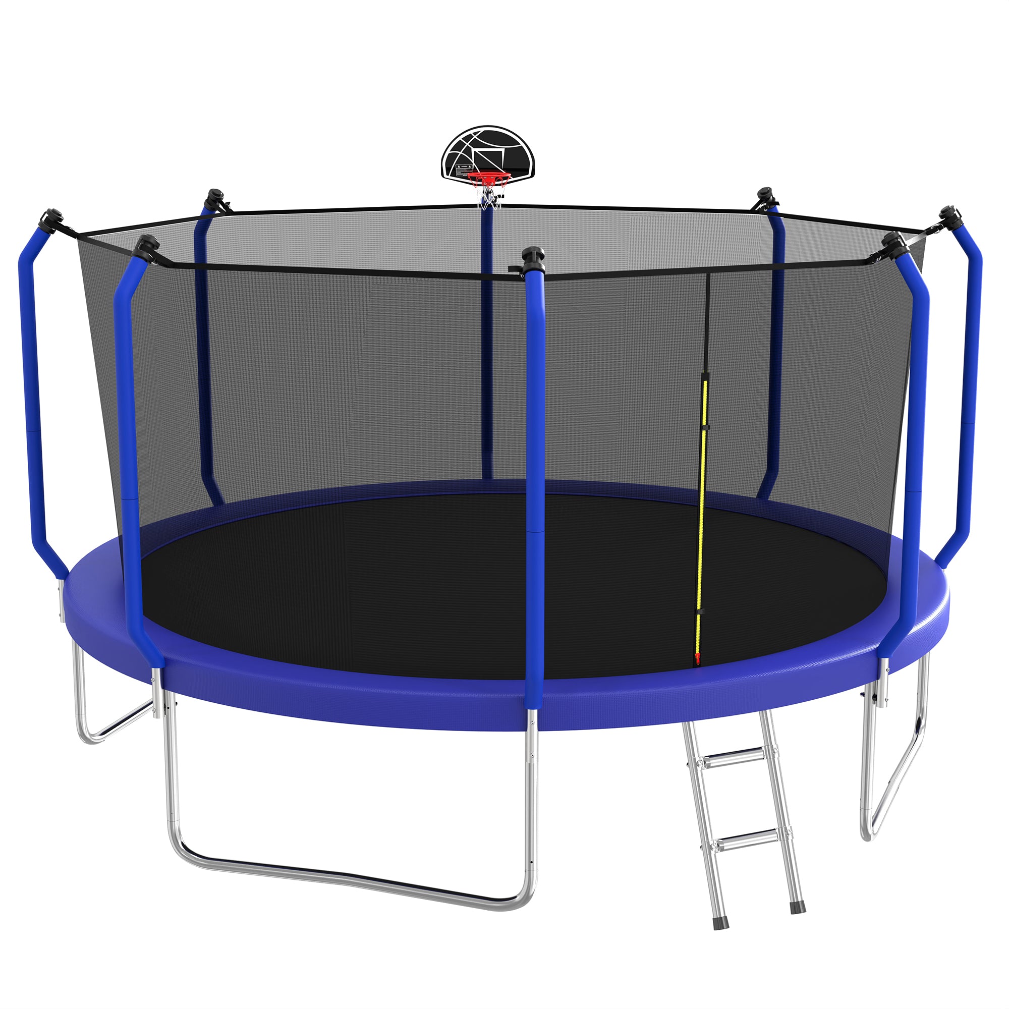 14FT Trampoline with Basketball Hoop