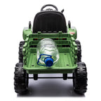 Ride On Tractor with Trailer - 24V Battery Powered Electric Toy