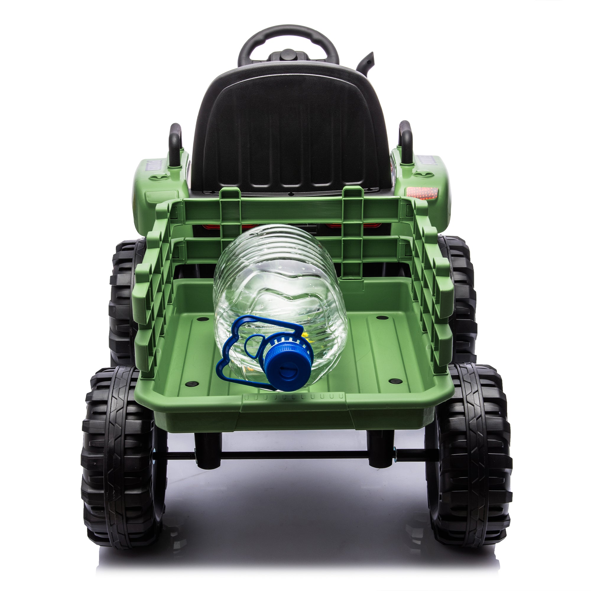 Ride On Tractor with Trailer - 24V Battery Powered Electric Toy