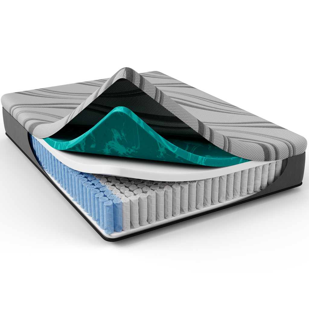 Diamond Pro Gel Memory Foam Ultra Cooling Mattress - Cal King