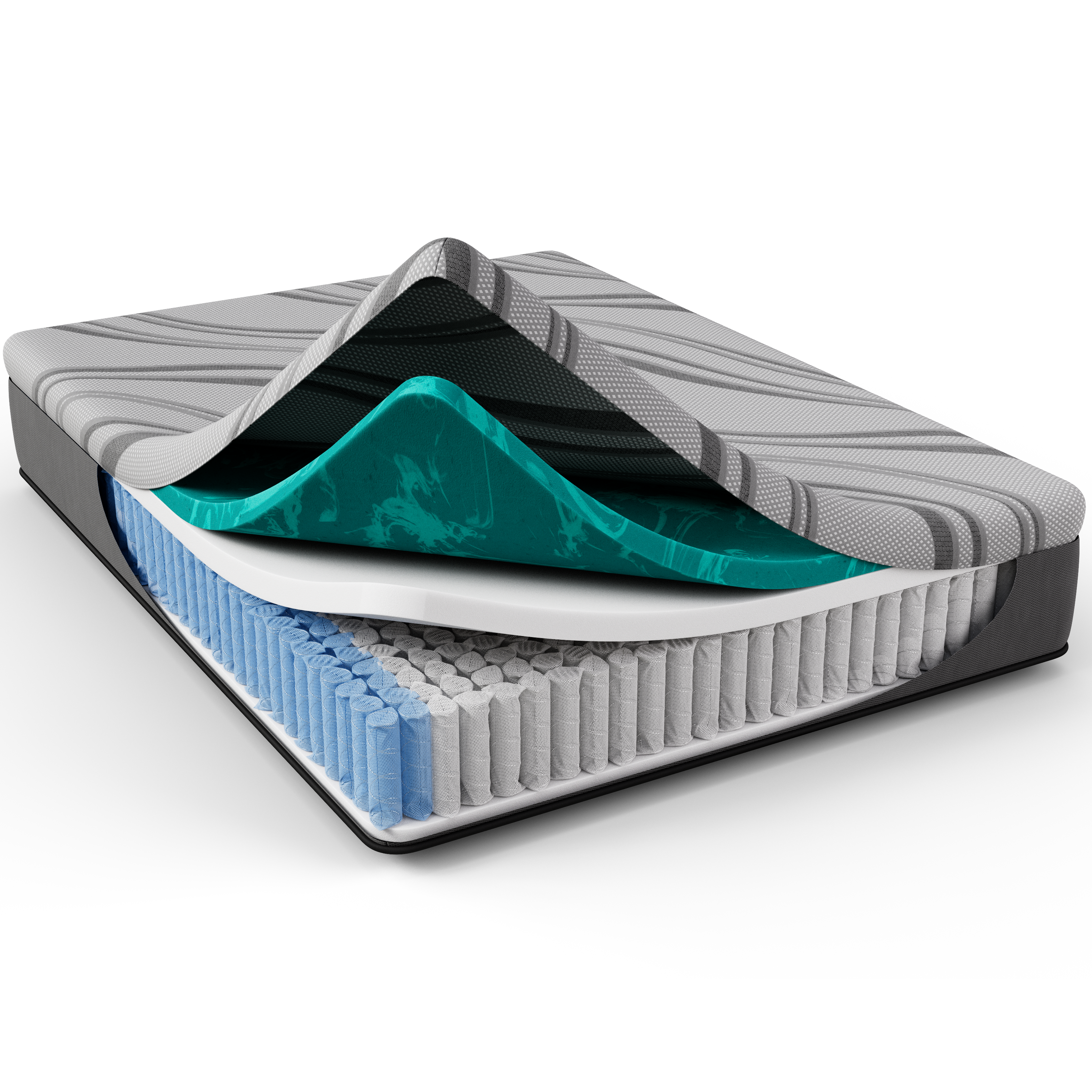 Diamond Pro Gel Memory Foam Ultra Cooling Mattress