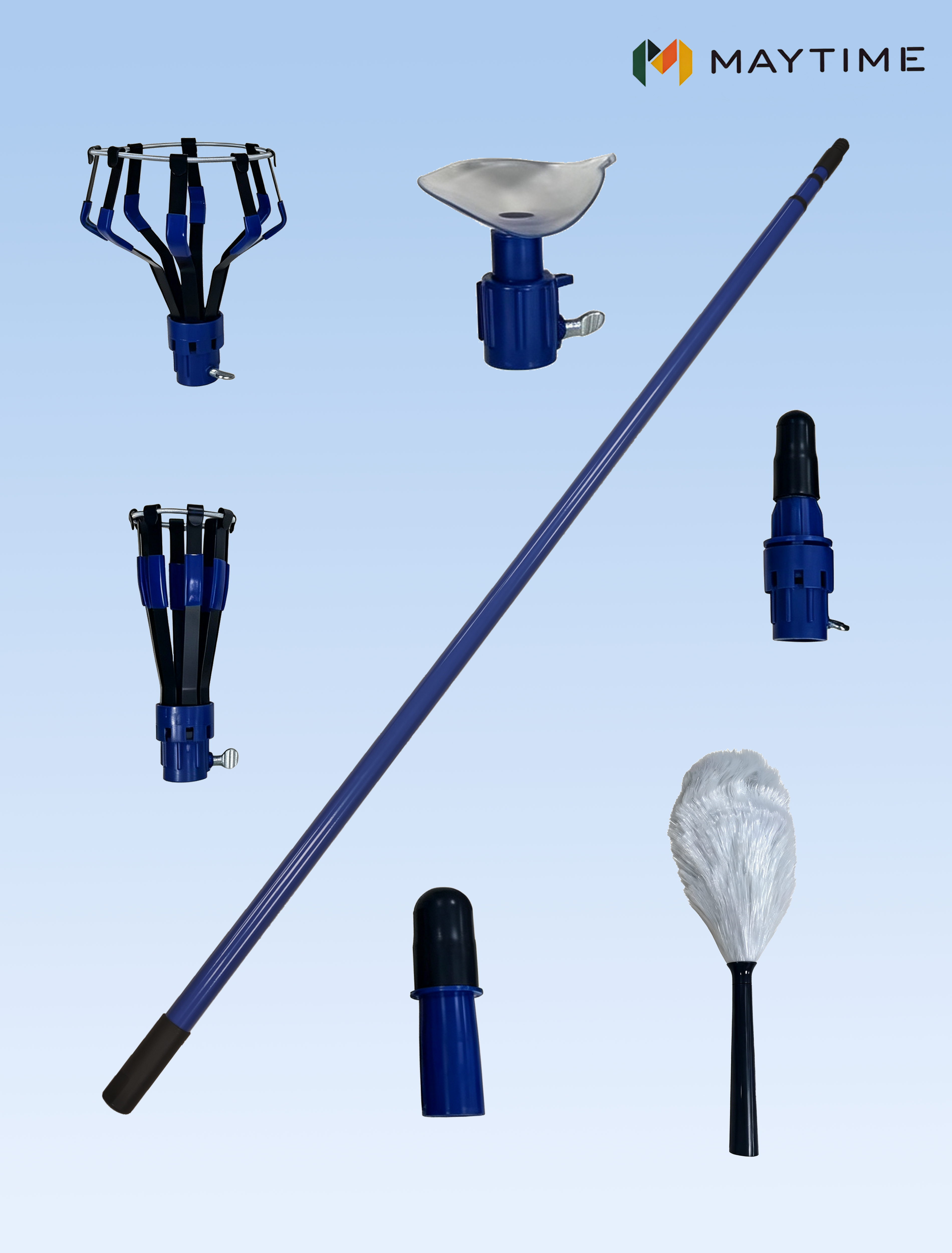 Bulb Changer Kit with 11 FT Pole