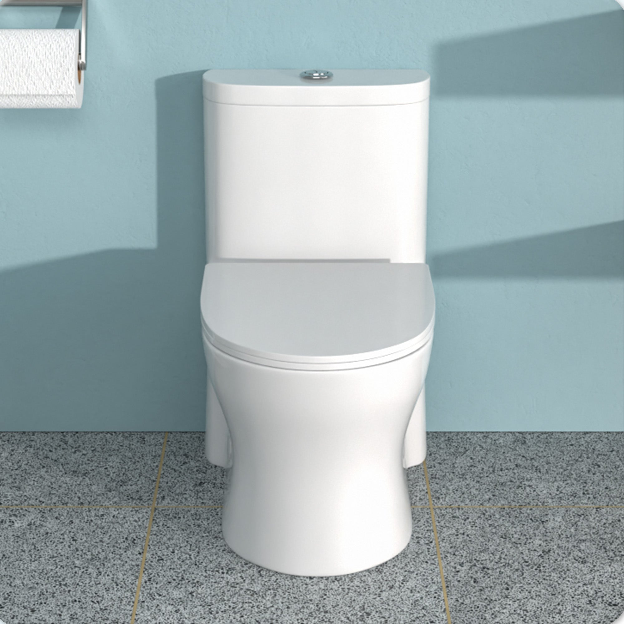 Ceramic One Piece Toilet for Bathroom