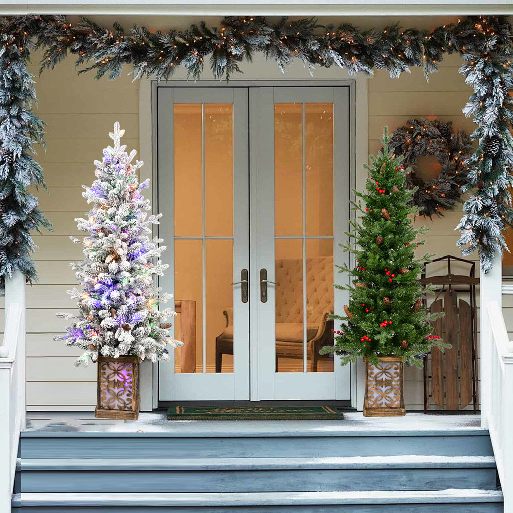 4FT Pre-Lit Christmas Tree