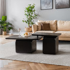 Vintage Fashion Style Square Coffee Table Set