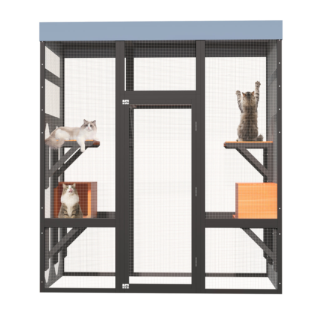 Premium Solid Wood Pet Enclosure
