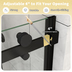 Mod Semi-Frameless Sliding Bathtub Door