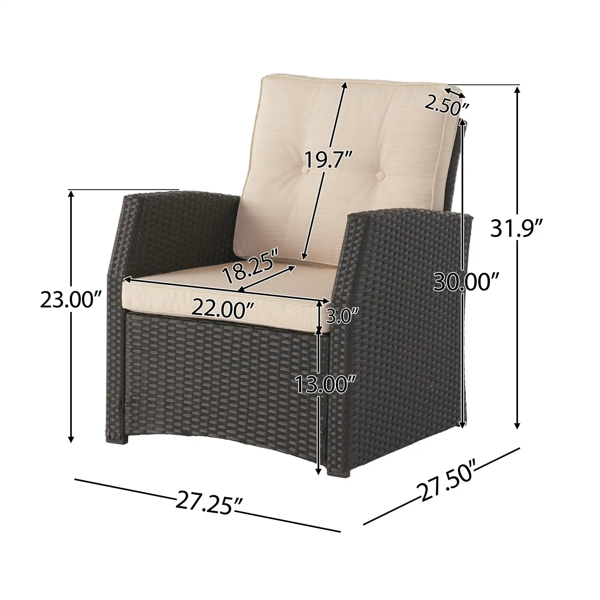 St Marta Single Sofa Outdoor Relaxation